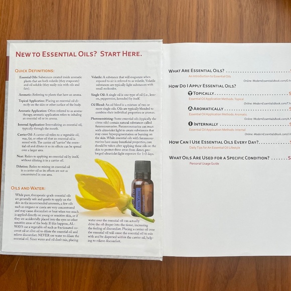 Modern Essentials - Essential Oil Therapeutic Use/Guide Book 5th edition - Picture 4 of 5